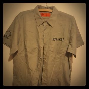Rise Against circa 2004 Dickies button up shirt